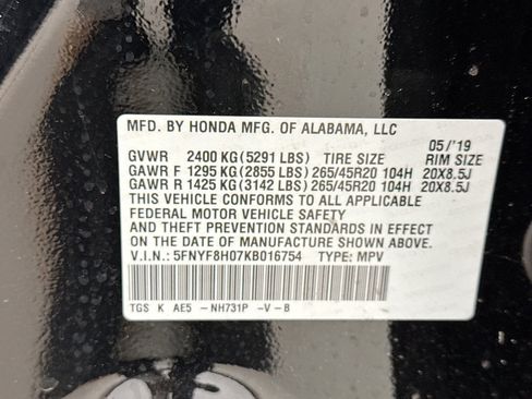 Used 2019 Honda Passport Elite image 11