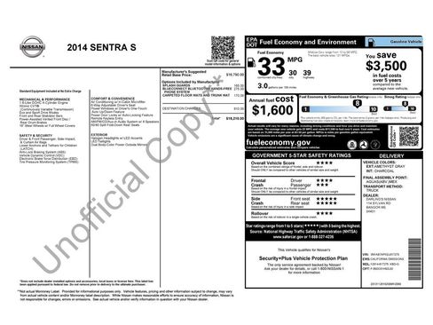 Used 2014 Nissan Sentra S image 2