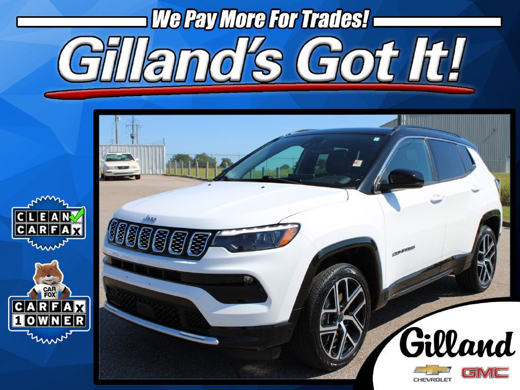 Used 2025 Jeep Compass Limited w/ Elite Group AWD/4WD image 1