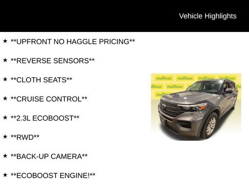 Certified 2021 Ford Explorer Base image 6