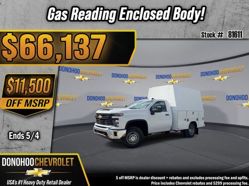 New 2025 Chevrolet Silverado 3500 W/T w/ WT Convenience Package AWD/4WD image 1