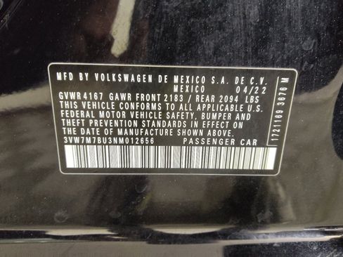 Used 2022 Volkswagen Jetta SE FWD image 33