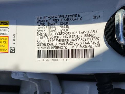 Used 2024 Honda Civic EX-L image 28