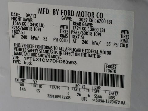 Used 2013 Ford F150 STX w/ Mid Equipment Group image 45