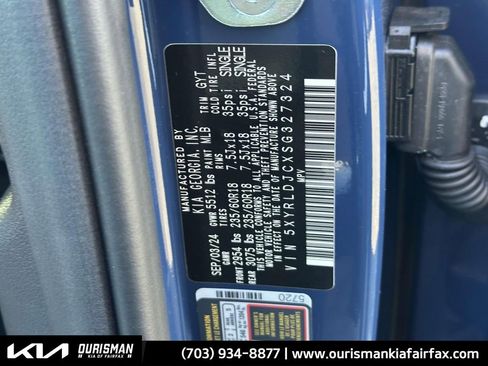 Certified 2025 Kia Sorento S w/ Panoramic Sunroof Package image 30