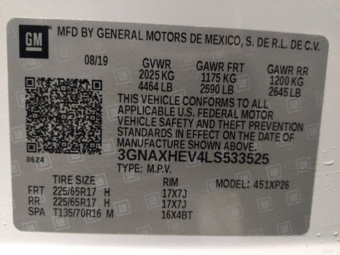 Used 2020 Chevrolet Equinox LS w/ LS Convenience Package image 33