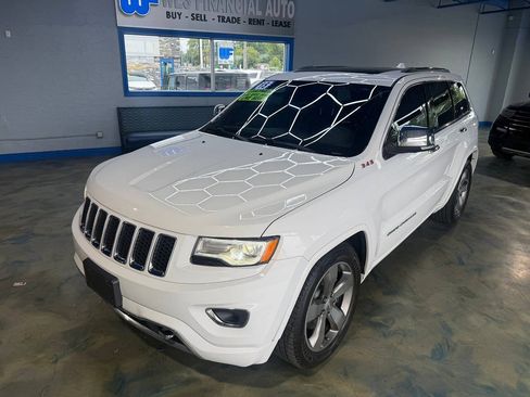 Used 2015 Jeep Grand Cherokee Overland w/ Advanced Technology Group AWD/4WD image 7