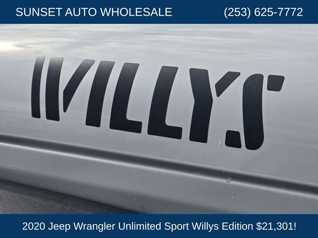 Used 2020 Jeep Wrangler Unlimited Sport AWD/4WD image 35