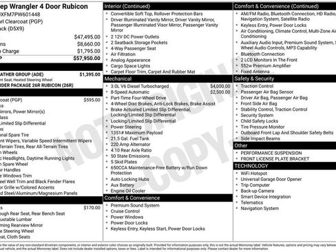 Used 2023 Jeep Wrangler Unlimited Rubicon w/ Cold Weather Group AWD/4WD image 28