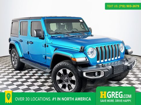 Used 2019 Jeep Wrangler Unlimited Sahara w/ Dual Top Group image 1