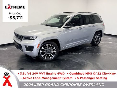 Used 2024 Jeep Grand Cherokee Overland AWD/4WD image 1
