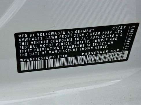 Used 2022 Volkswagen GTI Autobahn image 34