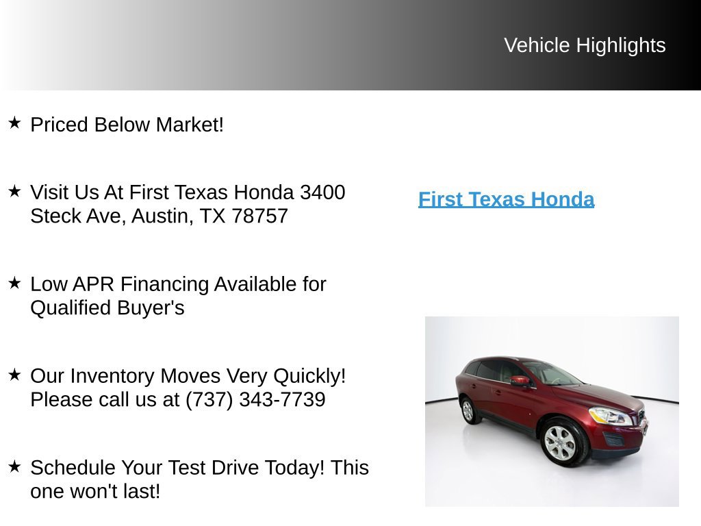 Used 2013 Volvo XC60 3.2 FWD image 9