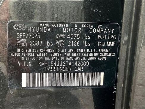 New 2026 Hyundai Sonata Limited image 13