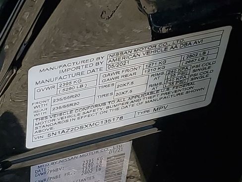 Used 2021 Nissan Murano Platinum image 37