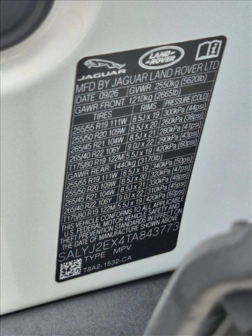 New 2026 Land Rover Range Rover Velar S AWD/4WD image 17