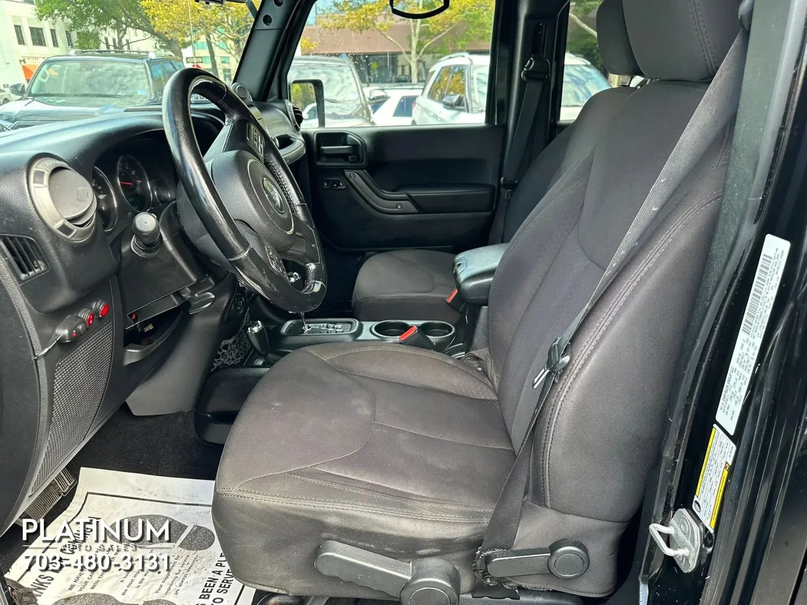 Used 2014 Jeep Wrangler Unlimited Sport w/ Quick Order Package 24S AWD/4WD image 12