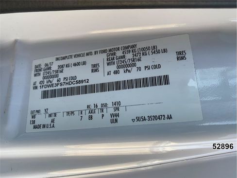 Used 2017 Ford E-350 and Econoline 350 Super Duty w/ Power Windows & Locks Group RWD image 20