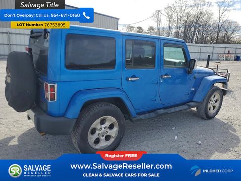 Used 2015 Jeep Wrangler Unlimited Sahara image 4