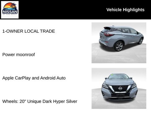 Used 2024 Nissan Murano Platinum w/ Cargo Package AWD/4WD image 19