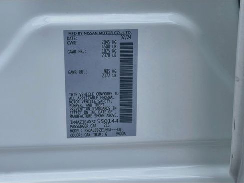 Used 2025 Nissan Leaf S FWD image 12