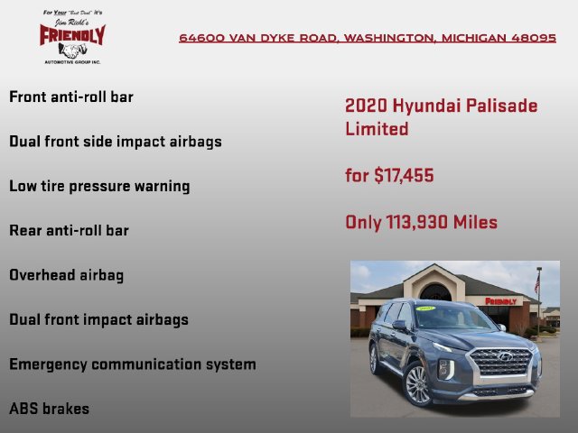 Used 2020 Hyundai Palisade Limited AWD/4WD image 20