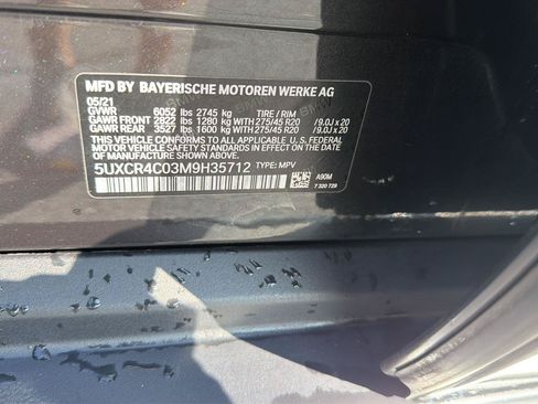 Used 2021 BMW X5 sDrive40i w/ Premium Package 2 RWD image 43
