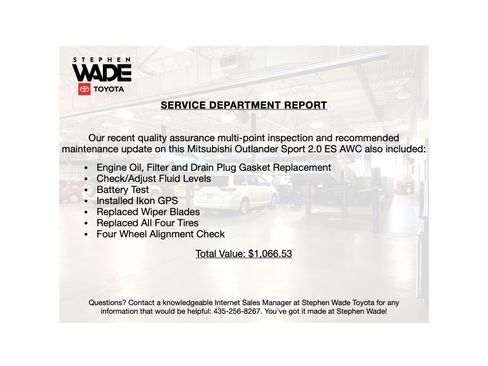 Used 2025 Mitsubishi Outlander Sport ES AWD/4WD image 4