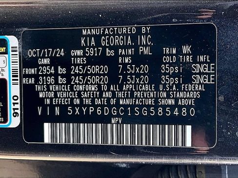Used 2025 Kia Telluride S AWD/4WD image 36