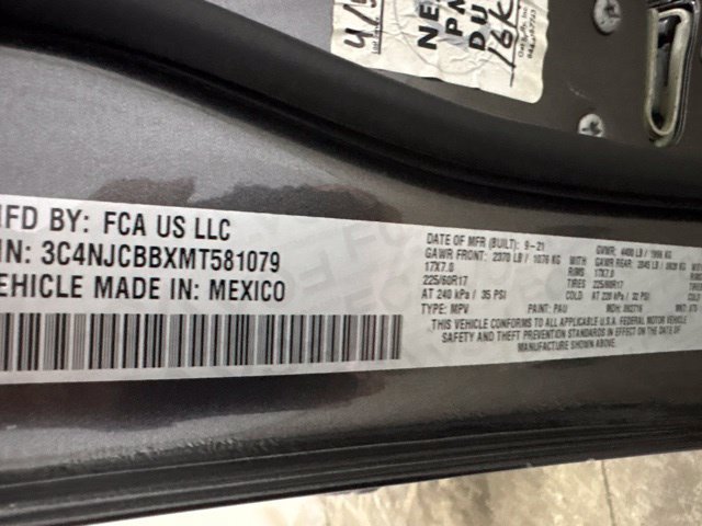 Used 2021 Jeep Compass Latitude w/ Convenience Group FWD image 49