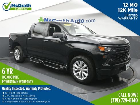 Used 2022 Chevrolet Silverado 1500 Custom RWD image 1