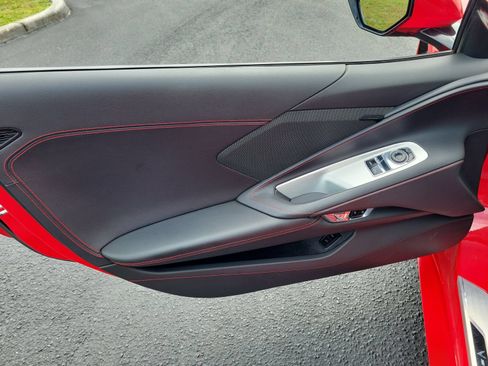 Used 2021 Chevrolet Corvette Stingray Coupe w/ Chrome Exterior Badge Package RWD image 8