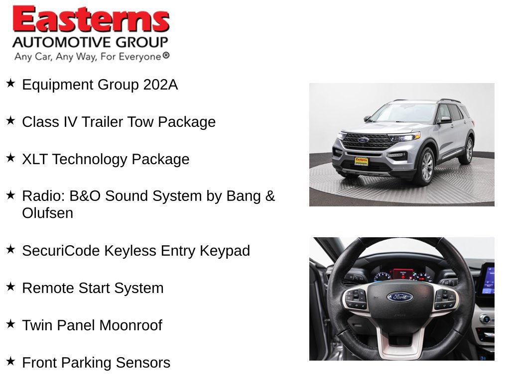 Used 2023 Ford Explorer XLT w/ Equipment Group 202A AWD/4WD image 12