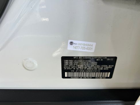 Used 2022 Subaru WRX Limited image 24