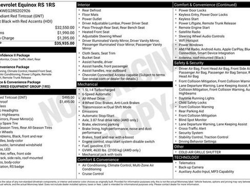 Used 2024 Chevrolet Equinox RS image 5
