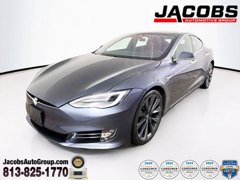 Used 2020 Tesla Model S Long Range AWD/4WD image 1