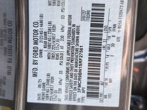 New 2025 Ford Bronco Sport Big Bend w/ Convenience Package image 31