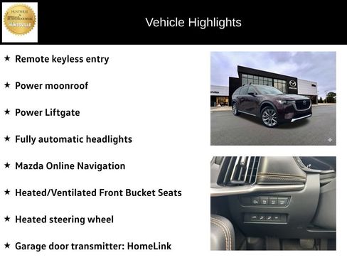 Certified 2026 MAZDA CX-90 3.3 Turbo w/ Premium Plus Pkg AWD/4WD image 13