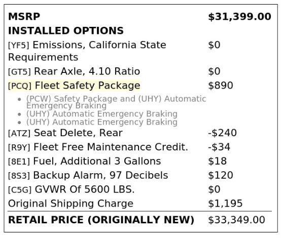Used 2021 Chevrolet Colorado LT w/ Fleet Safety Package AWD/4WD image 4