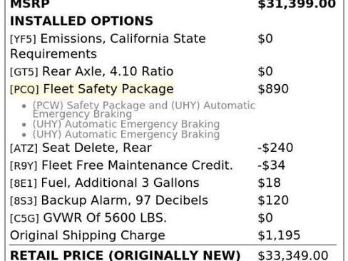 Used 2021 Chevrolet Colorado LT w/ Fleet Safety Package AWD/4WD image 4