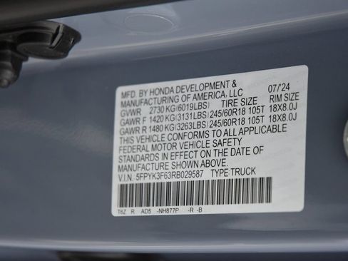 Used 2024 Honda Ridgeline TrailSport image 42
