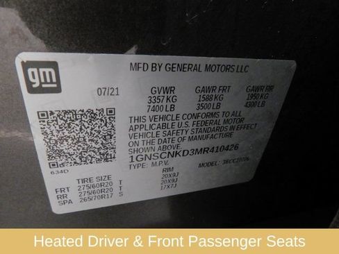 Used 2021 Chevrolet Tahoe LT image 65