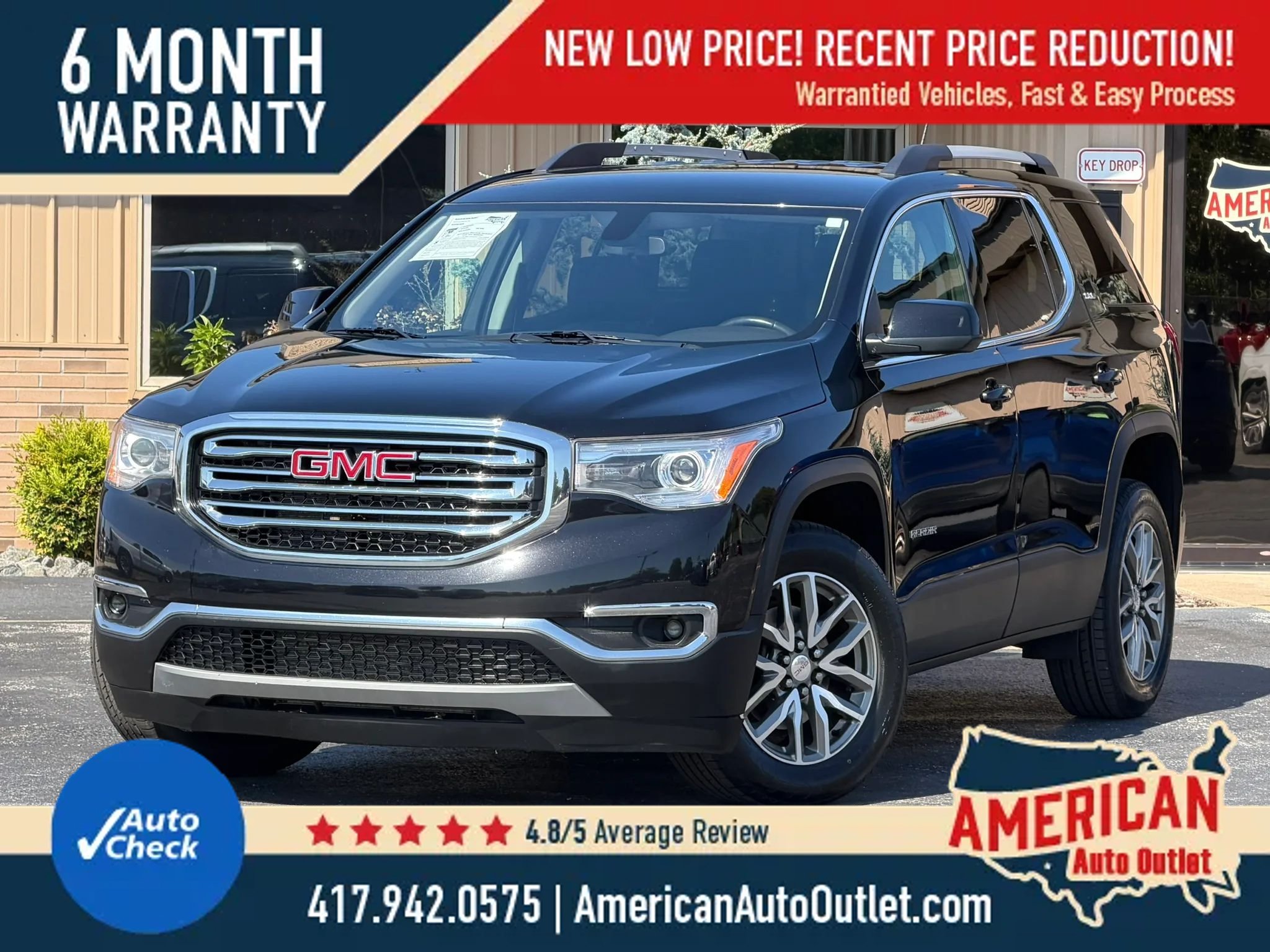 Used 2019 GMC Acadia SLE FWD image 1