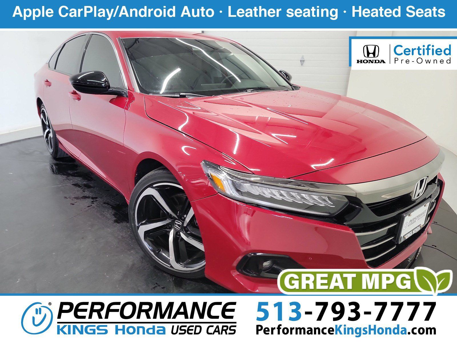 Certified 2022 Honda Accord Sport Special Edition 360° Tour