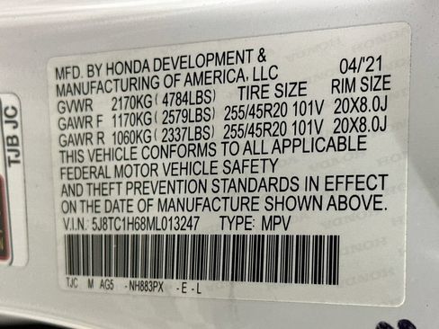 Used 2021 Acura RDX w/ Advance Package FWD image 38