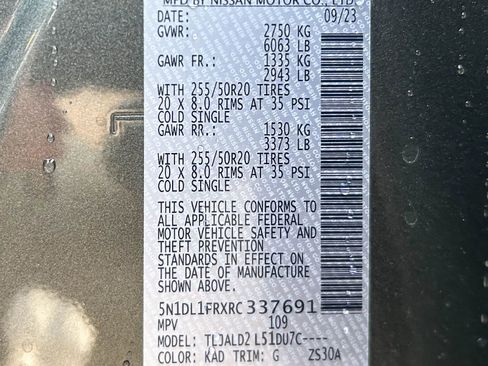 Certified 2024 INFINITI QX60 Luxe FWD image 26