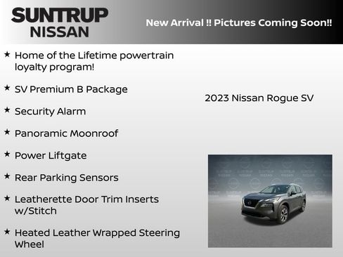Certified 2023 Nissan Rogue SV w/ SV Premium B Package AWD/4WD image 6