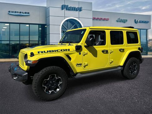 Used 2022 Jeep Wrangler Unlimited Rubicon 4xe w/ Safety Group image 4
