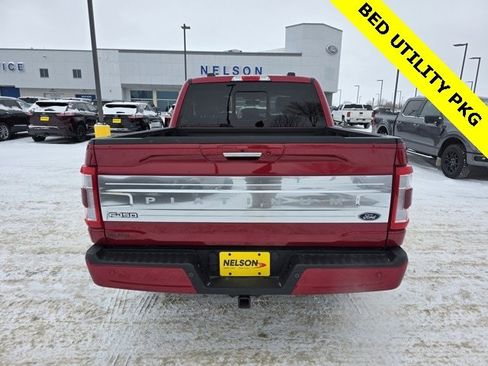 Used 2022 Ford F150 Platinum w/ Bed Utility Package image 8