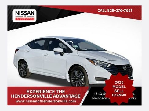 New 2025 Nissan Versa SV w/ Trunk Package image 1